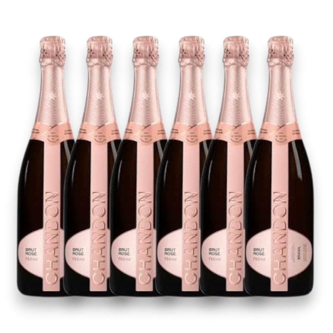 Kit 6 Chandon Brut Rosé 750ml