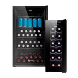 Kit Happy Hour EOS com Cervejeira 98L e Adega 12 Garrafas Bivolt