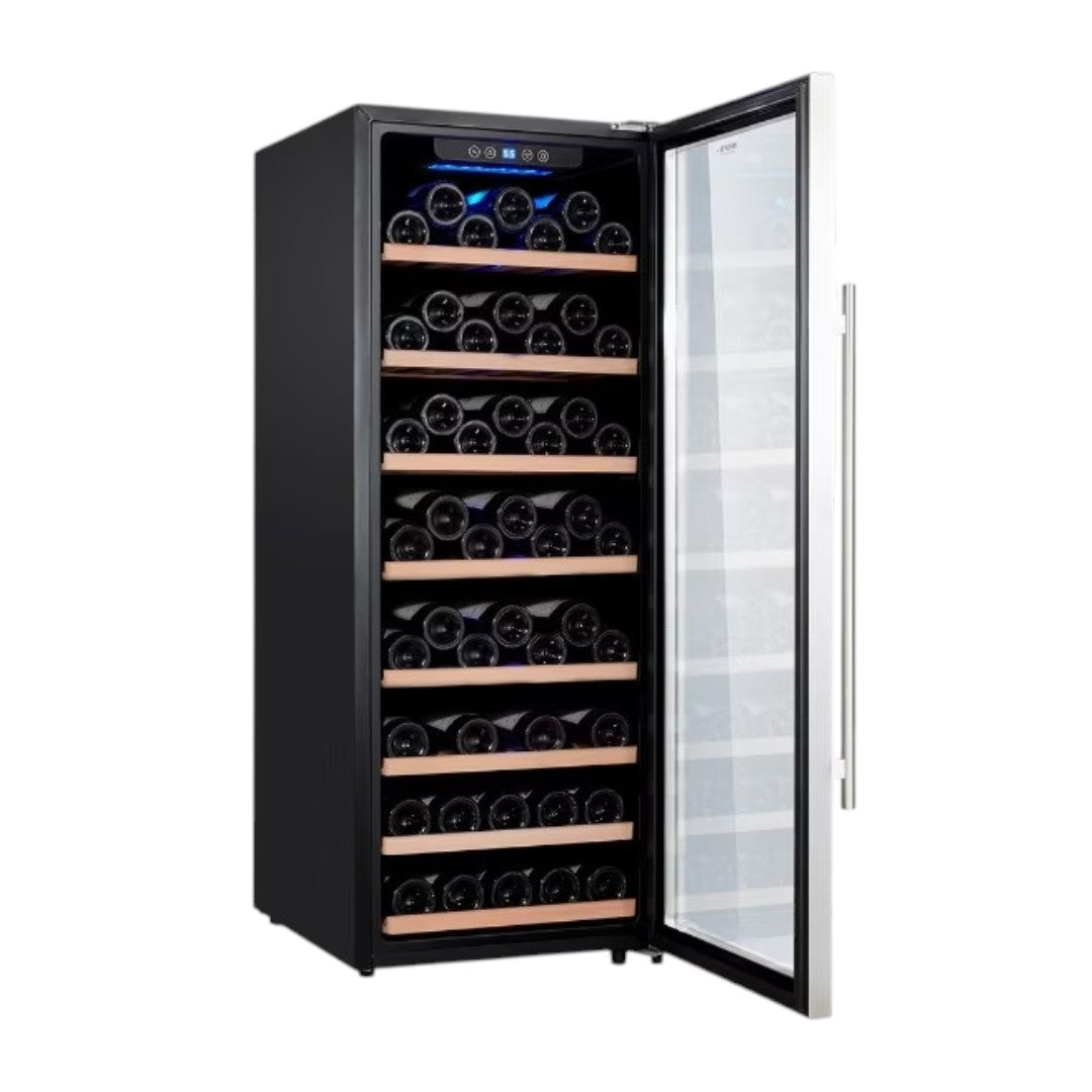 Adega Climatizada de Embutir 85 Garrafas EOS Premium com Compressor Inox EAC85 Bivolt