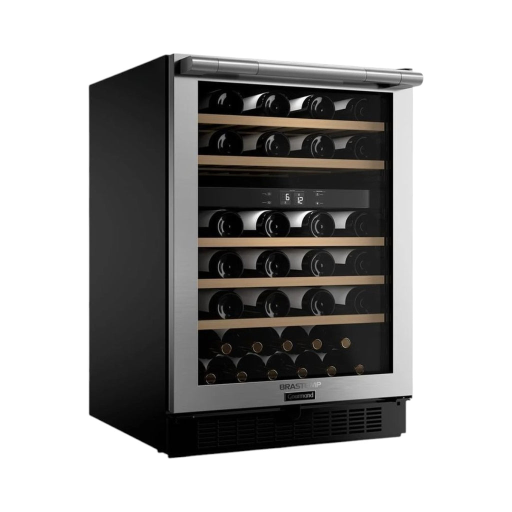 Adega Brastemp Gourmand Dual Zone 51 Garrafas - BZB51AE