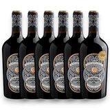 Kit 6 Vinho Lupo Meraviglia Tre di Tre Rosso di Puglia IGT 2023