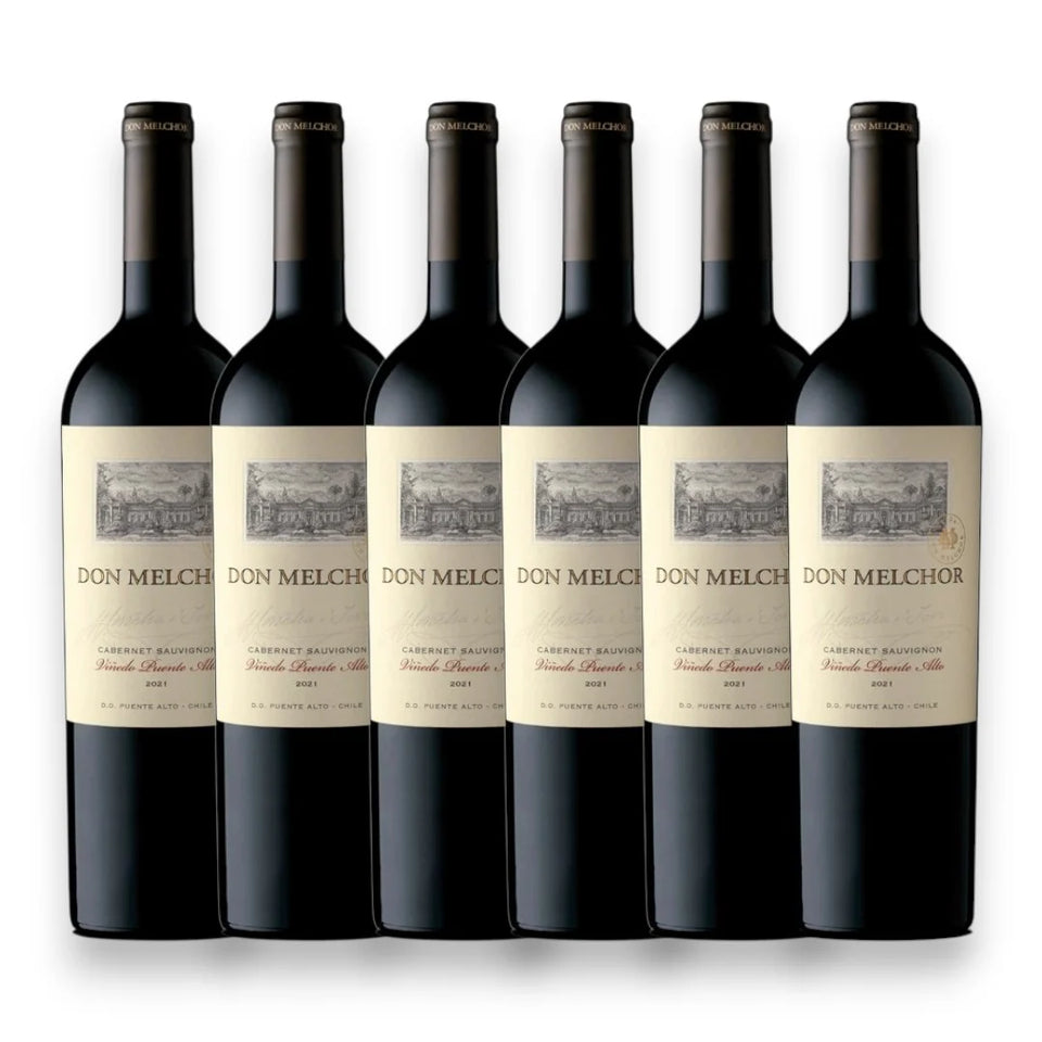 Kit 6 Vinho Don Melchor Cabernet Sauvignon 2021 750ml