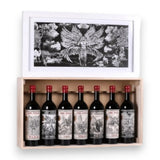Kit 7 Vinhos Los Arcangeles Com Caixa de Madeira